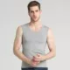 Mùa đông ấm áp vest nam cộng với nhung bó sát cotton kích thước lớn cổ tròn tay áo đáy quần bó sát dày đồ lót ấm - Áo ấm