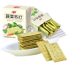 Aji蔬菜苏打饼干240g*1盒