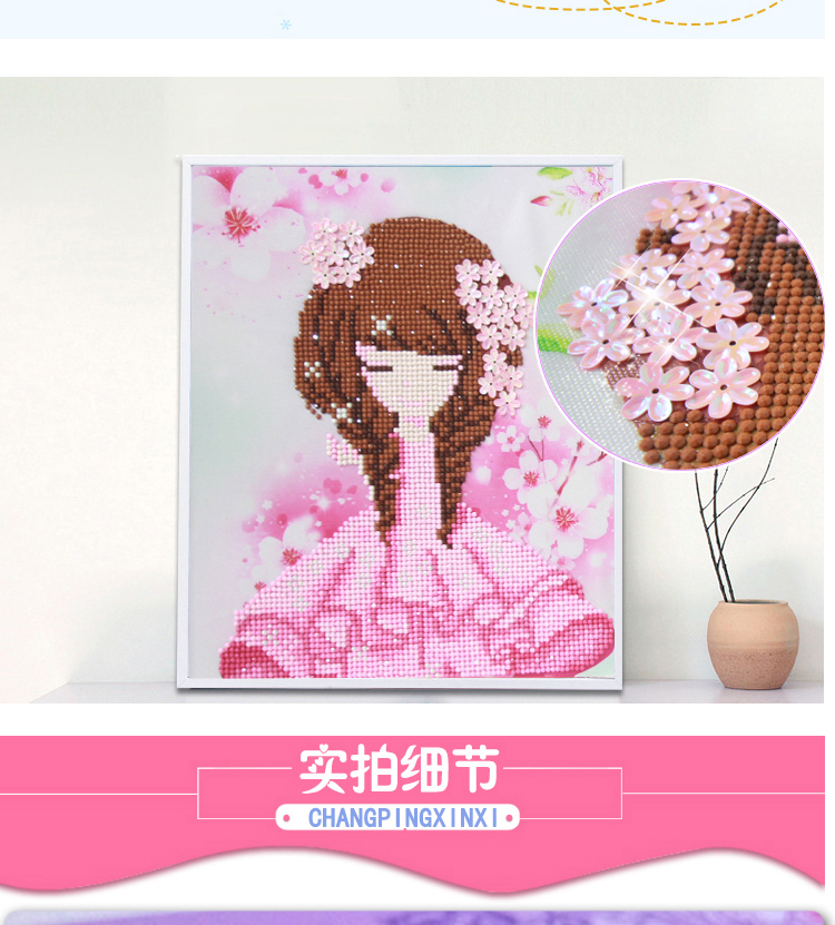 Đồ chơi kim cương cho trẻ em Hướng dẫn mẫu giáo DIY Làm bộ dụng cụ Cô gái học sinh Đồ chơi Ngày của mẹ - Handmade / Creative DIY đồ chơi steam