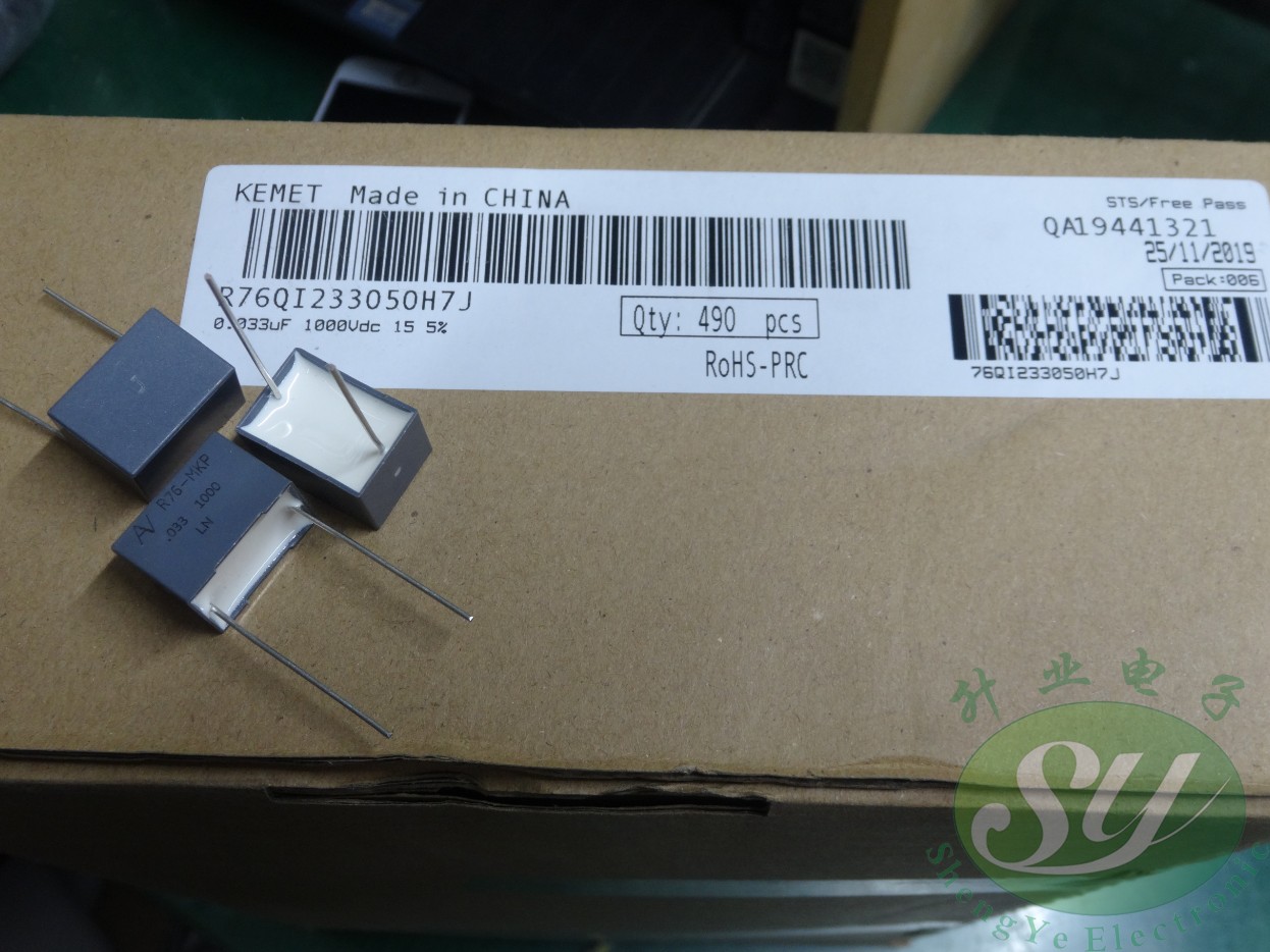 KEMET AV R76 0 033uf 1000V 33NF 333 MKP New thick 12 8 thin-film capacitor 15M
