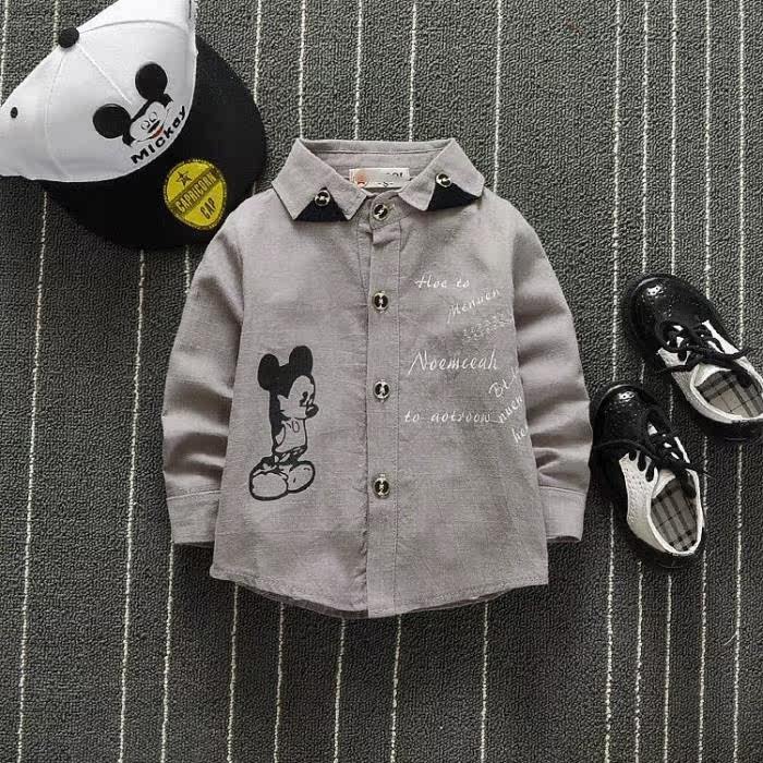 Chemise garcon à manche longue - Ref 2079028 Image 57