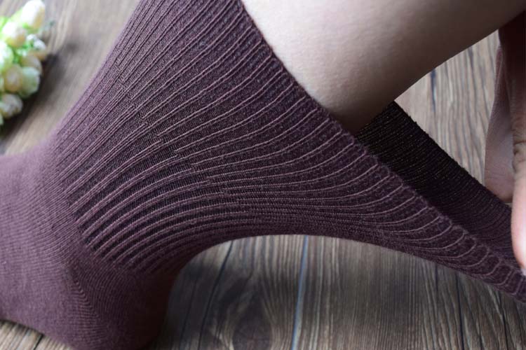 XL vớ cha cha tất ống giữa nam ống rộng cotton vớ mùa thu và mùa đông cotton lớn cha già vớ vớ cổ cao