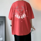 Сексуальная футболка для влюбленных, оверсайз, в американском стиле, короткий рукав