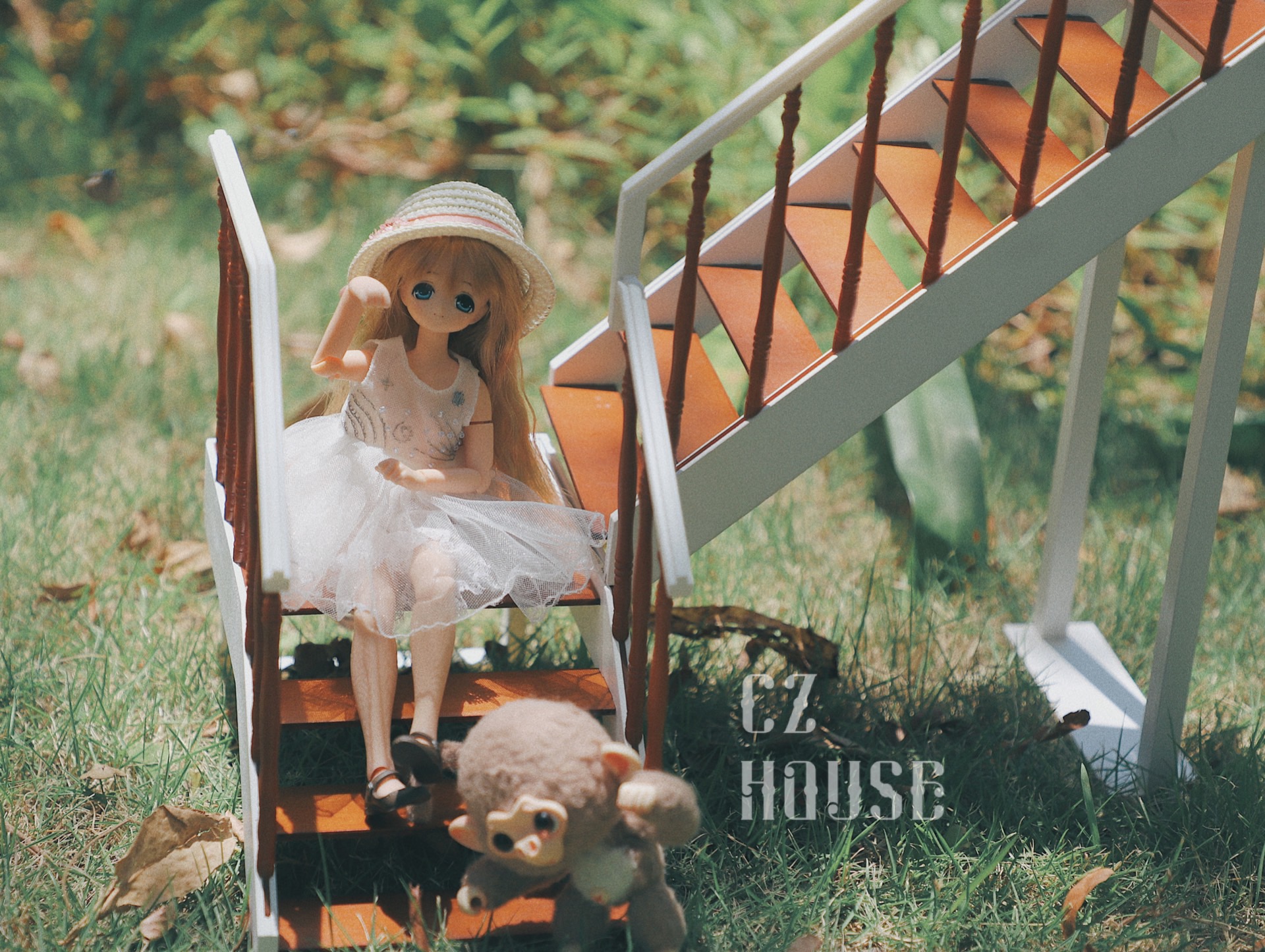 (Guan Barn) August New products-stairs 3 0 light European-style armrests (with a purchase)