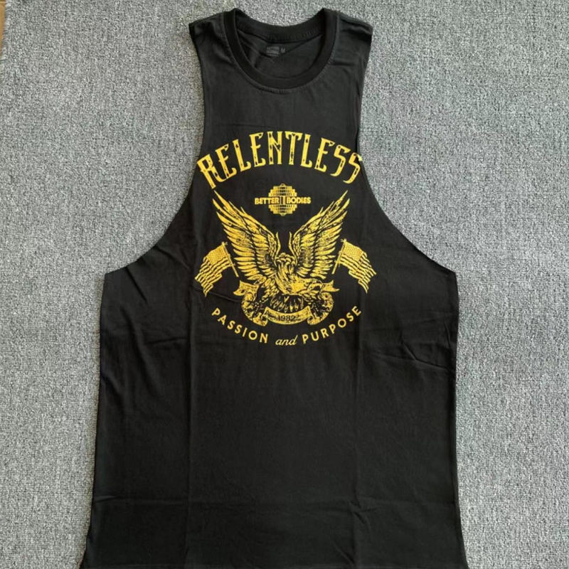 Betterbodies Relentless Fitness Gasp Sports Training Sleeveless Vest for Men Betterbodies Relentless Fitness Gasp Sports Training Sleeveless Vest for Men