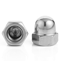 Cap nut galvanized black cap nut ball head cap nut decorative screw cap M5 M8 M10304 stainless steel