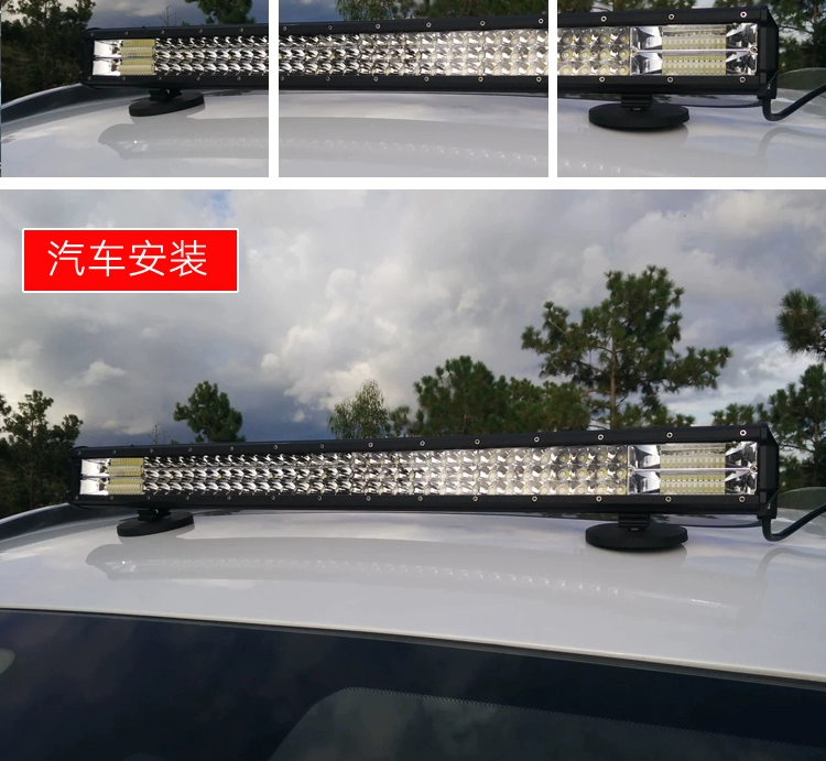 LED ô tô LED Dải ánh sáng 12V Light Stright Bar Light 24V Truck Light Mid -NET Sửa đổi ánh sáng XE ĐÁNH đèn sương mù xe ô tô đèn gầm ô tô