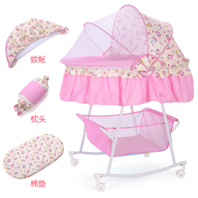 Baby Cradle Bed Small Shaker Newborn With Mosquito Net All Categories
