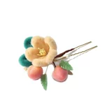 Бархатный набор материалов ручной работы, барсетка, бархатное ханьфу, заколка для волос, китайская шпилька, расческа, аксессуар с аксессуарами, «сделай сам»