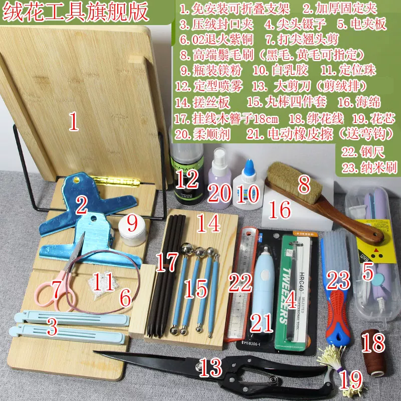 Непривычная бархатная цветочная DIY прическа новичок профессиональный набор инструментов проволока-терминальные панель закалки медная проволока без завивки от разделяемых бархатных цветов