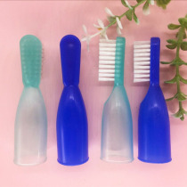 Prison supplies finger finger cuff thumb toothbrush safety toothbrush labor detention center drug rehabilitation hospital special