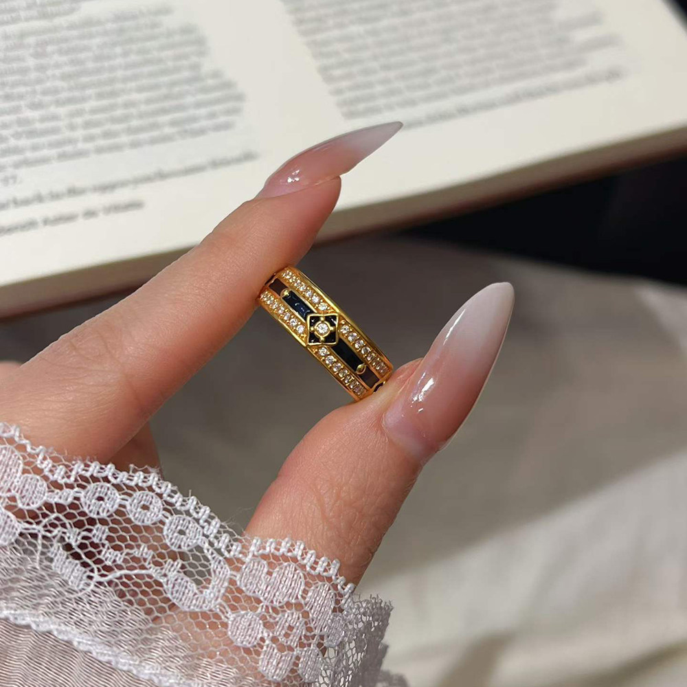 Wanxiang gold ring pure gold ring