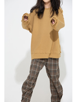 Small big planet childrens clothing 21ss spring new girls Joker thin coat foreign style lazy style wide version of sweater