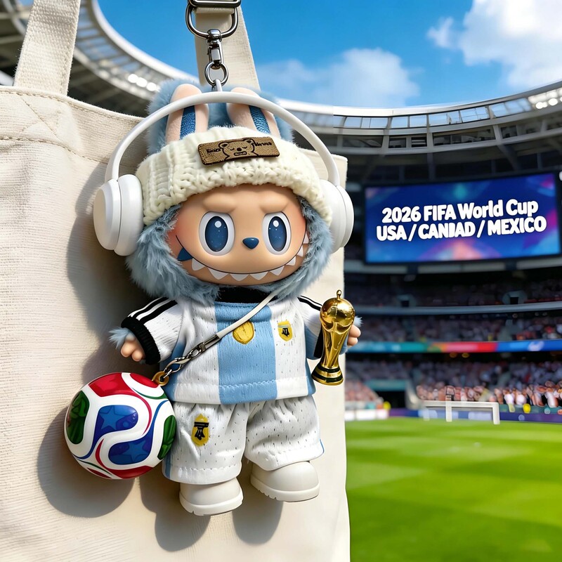 New Labubu Football World Cup Labubu 1St, 2Nd, and 3Rd Generation Argentina Messi and Cristiano Ronaldo Doll Outfit Set New Labubu Football World Cup Labubu 1St, 2Nd, and 3Rd Generation Argentina Messi and Cristiano Ronaldo Doll Outfit Set