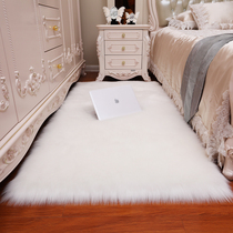 Brief length plush rug imitation wool ground cushion bedroom bedside blanket sofa cushion tea mat floating window wool blankets
