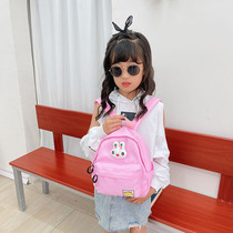 Childrens Double Shoulder Bag Fashion Foreign Air Girl Kindergarten Small Book Bag Cute Fruit Baby Backpack Cartoon School Bag