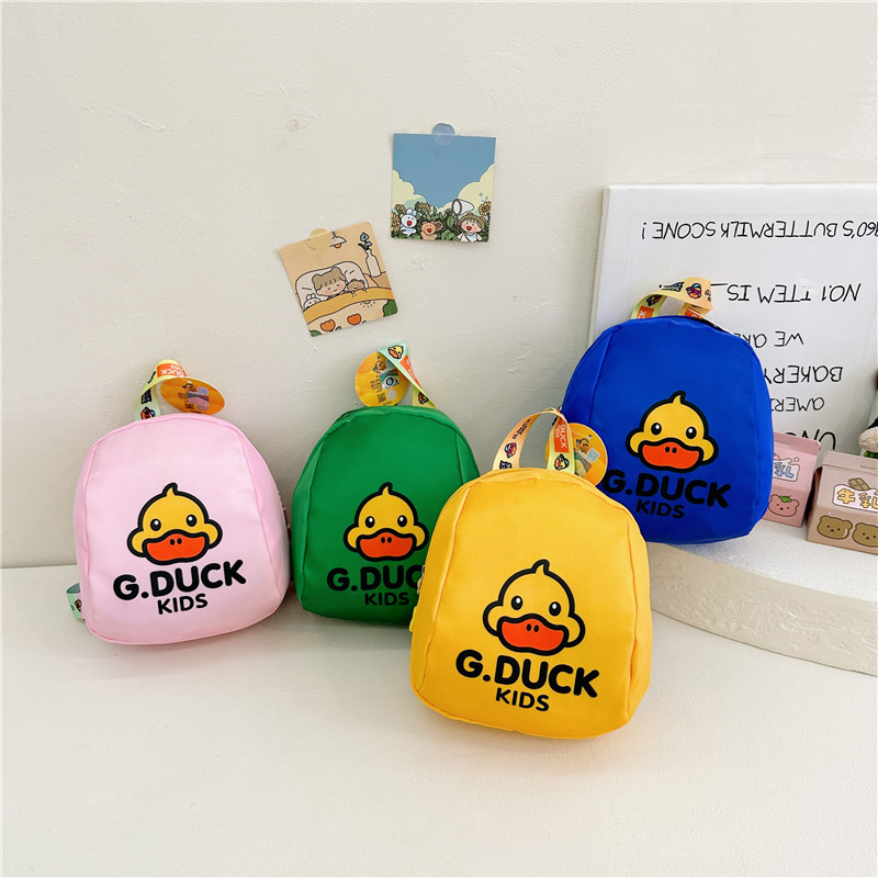 Cartoon Infant Little Yellow Duck Backpack Kindergarten Baby Mini School Bag Cute 1-3-5 Years Old Travel Bag Cartoon Infant Little Yellow Duck Backpack Kindergarten Baby Mini School Bag Cute 1-3-5 Years Old Travel Bag