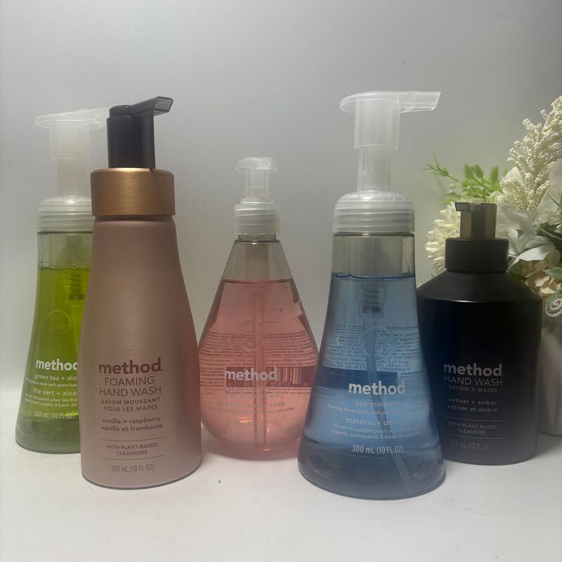 In-Stock American Method Gentle Hand Soap Sandalwood Lavender Vanilla Red Grapefruit Gel Foam Moisturizing In-Stock American Method Gentle Hand Soap Sandalwood Lavender Vanilla Red Grapefruit Gel Foam Moisturizing