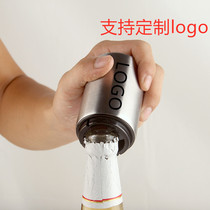 Stainless steel automatic bottle opener bar household press screwdriver Seamless beer bottle opener custom logo