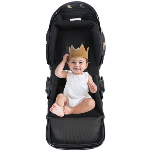 Качественная амортизирующая складная коляска на четырех колесах с сидением с зонтиком для новорожденных, Германия