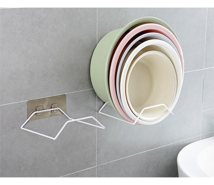 giá gỗ để đồ Washbasin kệ đơn giản nhà vệ sinh phòng tắm cửa hàng bách hóa miễn phí đấm khách sạn khung đơn giản hút cốc móc sắt rèn - Trang chủ kệ đựng gia vị treo tường