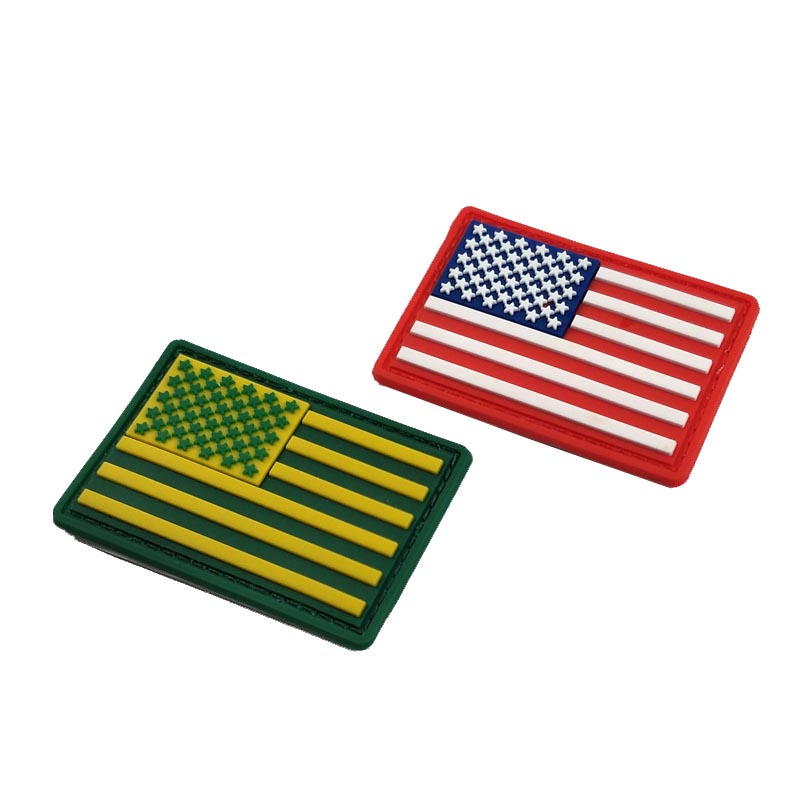 PVC Mỹ cờ ma thuật chương người hâm mộ quân đội gói quần áo ngoài trời trang trí băng đeo tay một mảnh mieng dan quan ao