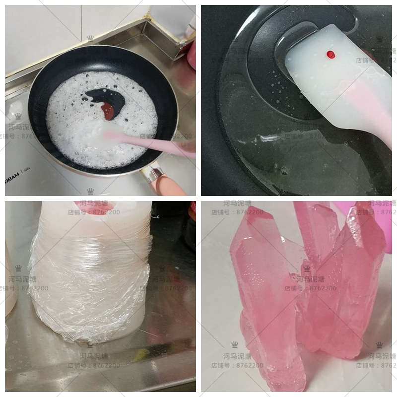 Coral Sugar Ace Sugar Crystal Silicone Khuôn Sôcôla Kim cương Cột Pha lê Ice Snow Iceberg Khuôn silicon - Tự làm khuôn nướng khuon banh khot