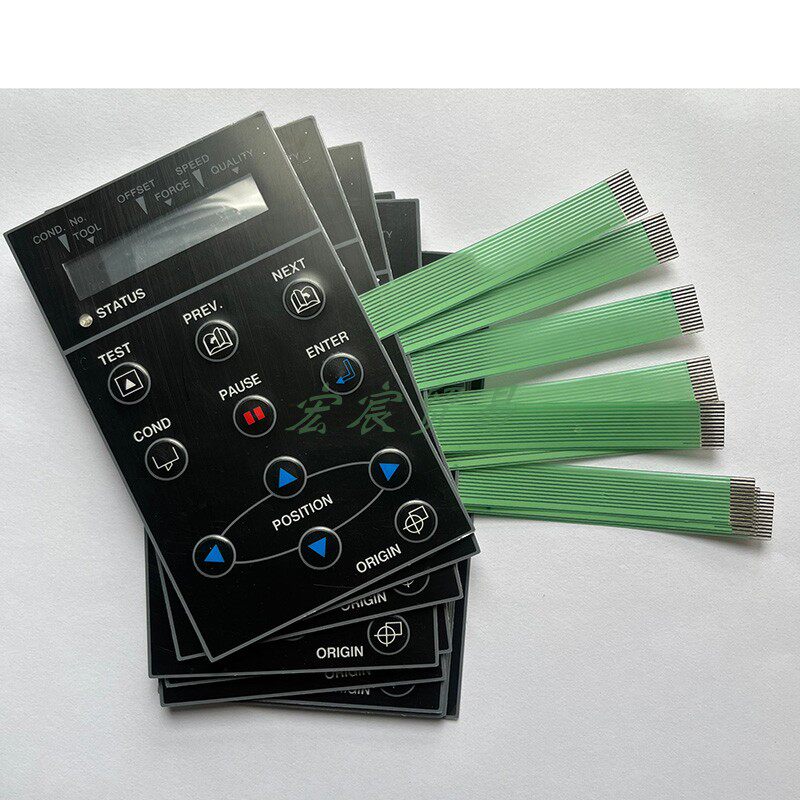 Комплектующие для плоттеров graphtec ce5000-60图王刻字机薄膜按键操作面板日图切割机ce3000