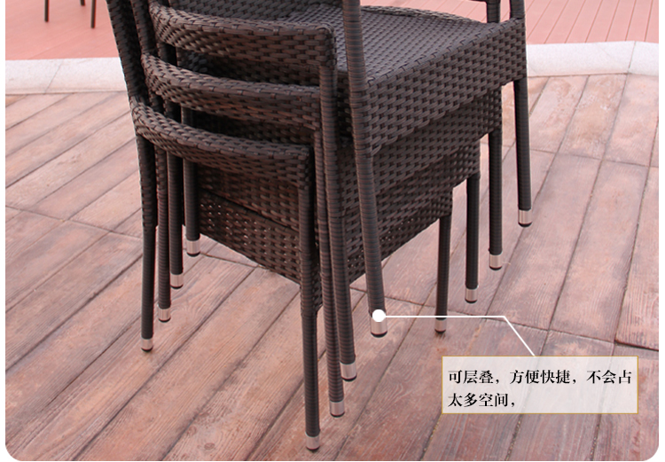 Bàn ngoài trời và ghế ban công vườn mía ghế bàn cà phê wrought sắt giải trí ngoài trời quán cà phê và ghế đồ nội thất ba mảnh kết hợp bộ bàn ghế ngoài trời