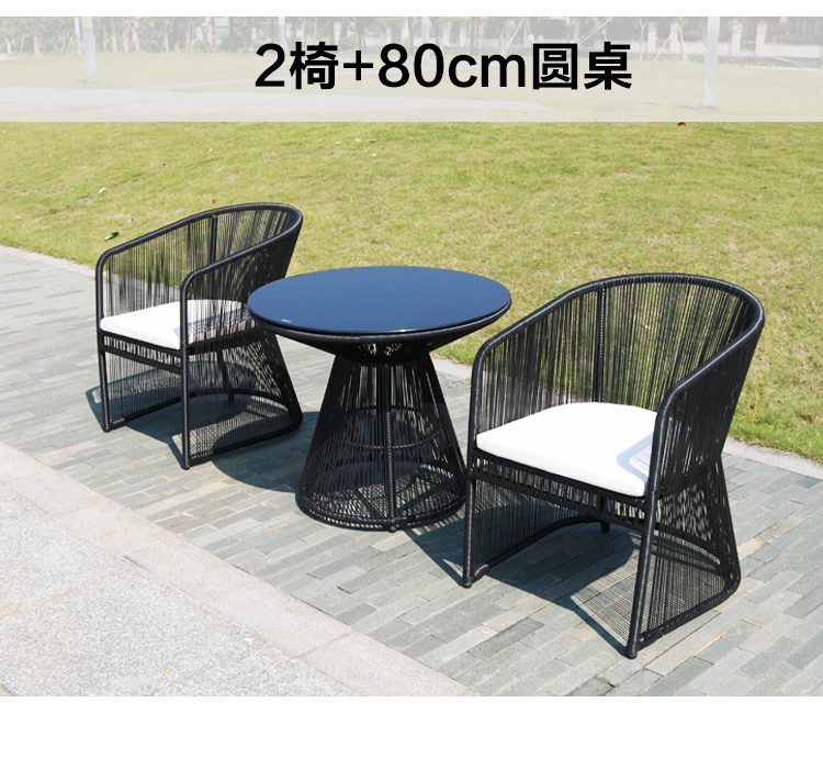 Ghế bành ngoài trời Sân vườn Ban công Bàn ghế Nội thất hiện đại Đơn giản Sáng tạo Trà sữa Cửa hàng Cà phê Bàn ngoài trời - Bàn ghế ngoài trời / sân ghế cafe ngoài trời