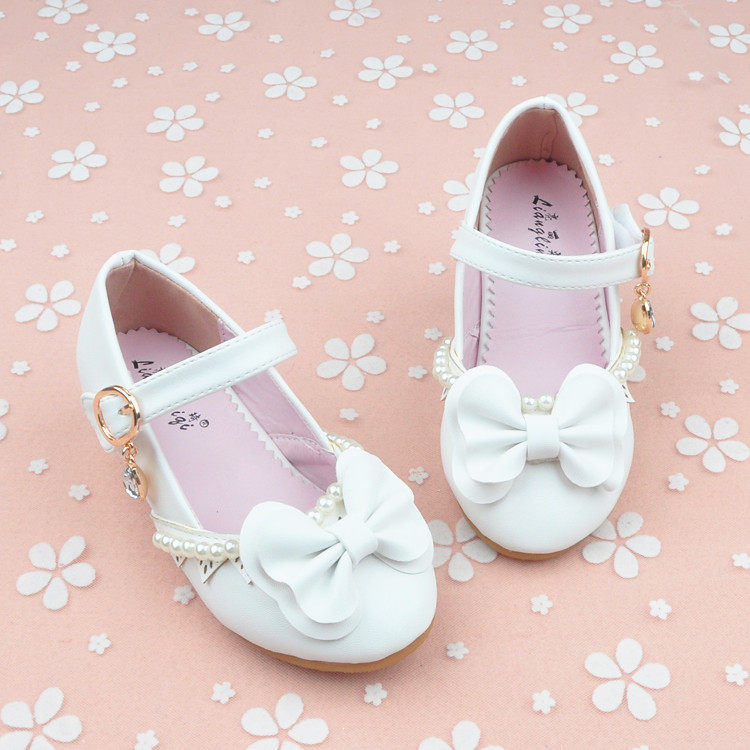 Sandales enfants en Cuir spatial orteil paillette pour été - semelle tendon - Ref 1053415 Image 30