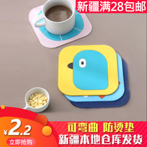 Xinjiang department store heat insulation mat table mat anti-scalding mat household PVC bowl mat pan mat card mat card card