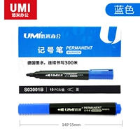 Одноголонный маркер синий 30 штук