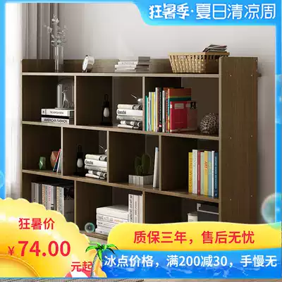 Hot sale simple bookshelf floor shelf student bookcase small bookshelf table simple modern storage shelf