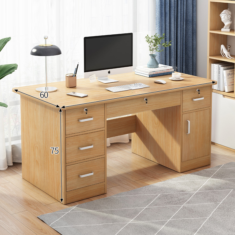 Office Workbench Office Desk and Chair Combination Staff Single Simple Modern Desk Home Desktop Computer Table