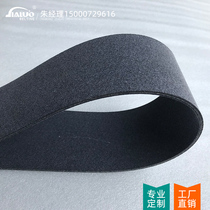 Customized imported NOVO double-sided felt conveyor belt dark gray wear-resistant antistatic breathable felt industrial belt