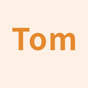 Tom散热风扇的LOGO
