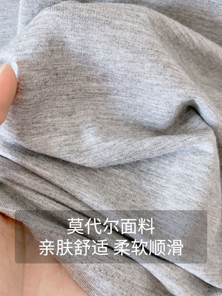 CHILDRENS PAJAMAS MODAL MASKS SPRING AND AUTUMN LONG SLEEVES THIN CARTOON HIGH WAIST SET BABY BOYS GIRLS LOUNGEWEAR