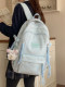 Schoolbags for Girls, Junior High School Students, Korean Style High School Students, Elementary School Students, Lightweight and Simple Backpacks, High-Looking, College-Style Backpacks