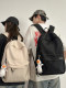 Backpack for Men, Simple Large-Capacity Computer Backpack for Women, Casual Korean Style School Bag for Junior High School Students, High School Students, and College Students