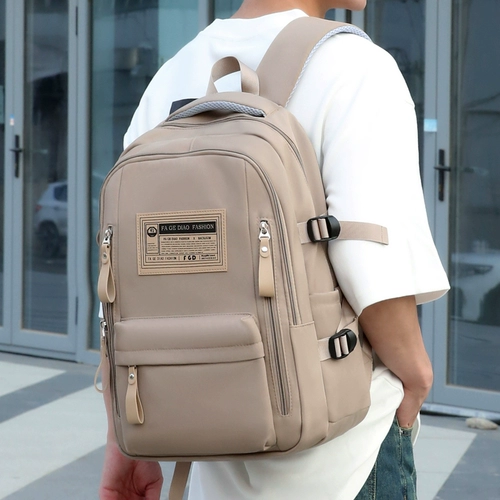 Вместительный и большой школьный рюкзак для школьников для путешествий, модная трендовая сумка через плечо, ноутбук для отдыха, подходит для подростков