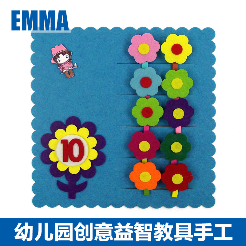 Digital square handkerchief handkerchief for the living area of kindergarten activity area