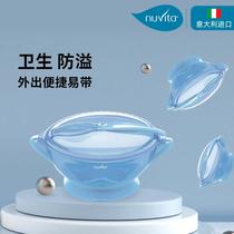 Italy imported nuvita baby baby out tableware suction bowl supplementary food bowl anti-fall