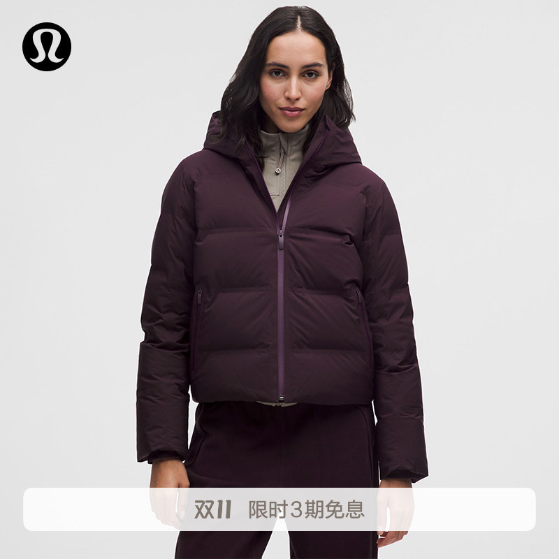 Slush Hour Women's Waterproof down Hooded Jacket Waterproof and Windproof丨Lululemon丨Lw4Cmls Slush Hour Women's Waterproof down Hooded Jacket Waterproof and Windproof丨Lululemon丨Lw4Cmls