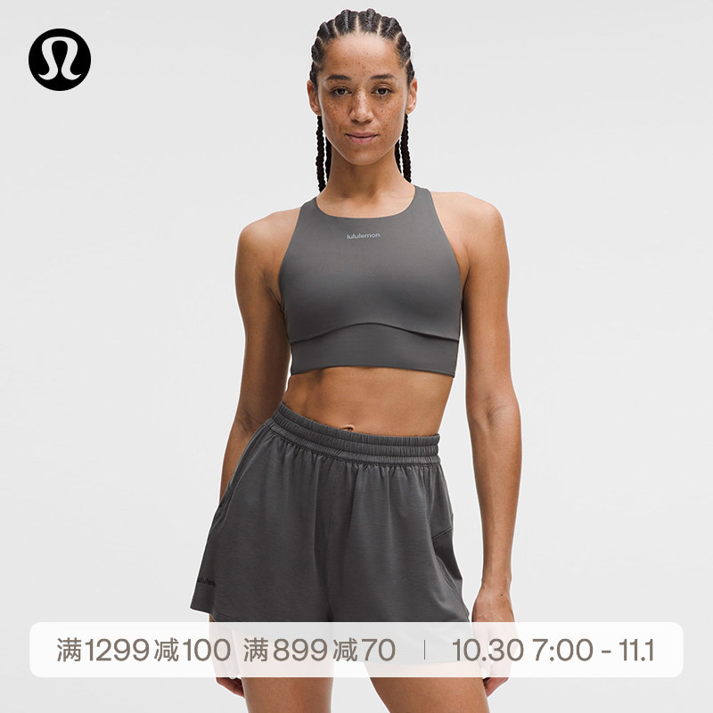 Energy Women's High Neck Longline Sports Bra *Evolve丨Lululemon丨Lw2Epus