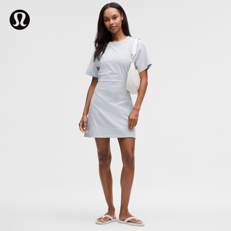 Cotton Jersey Women's Cotton Blend Short Dress Quick-Dry丨Lululemon丨Lw1Ftes Cotton Jersey Women's Cotton Blend Short Dress Quick-Dry丨Lululemon丨Lw1Ftes