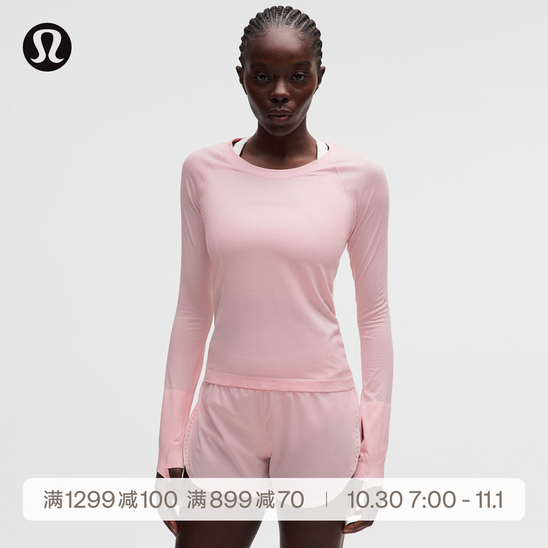 Swiftly ™   Tech Women's Long-Sleeved T-Shirt 2.0 *Race Moisture-Wicking丨Lululemon丨Lw3Dobs