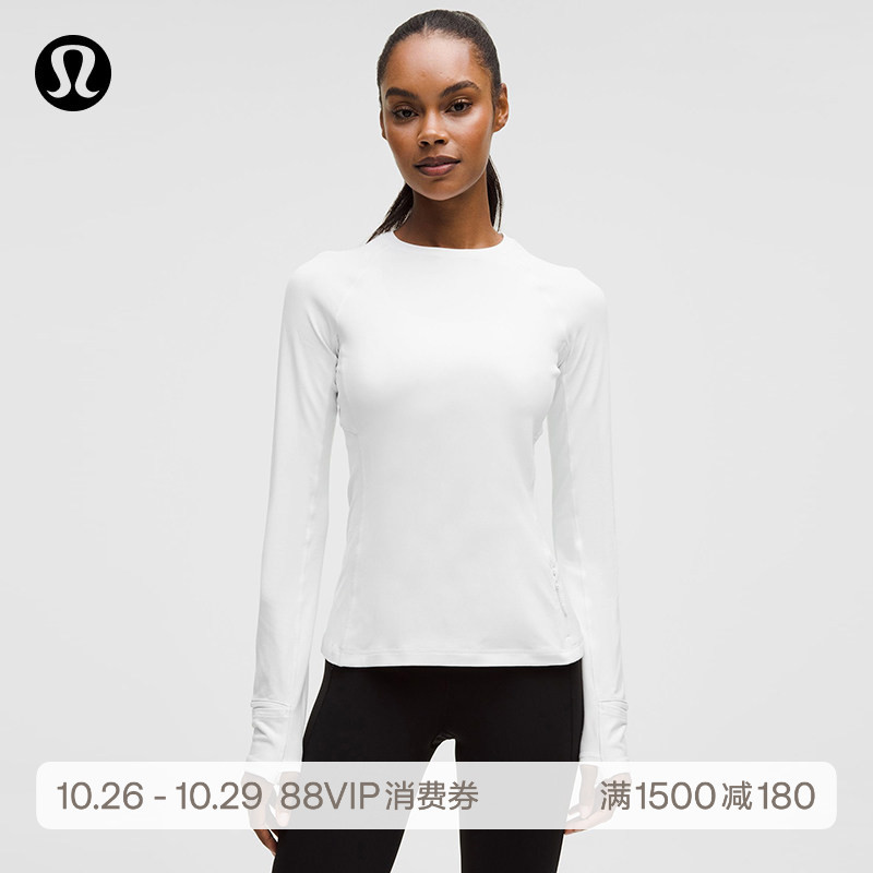 It's Rulu Women's Long-Sleeved Sweatshirt Quick-Drying and Moisture-Wicking丨Lululemon丨Lw3Im1S