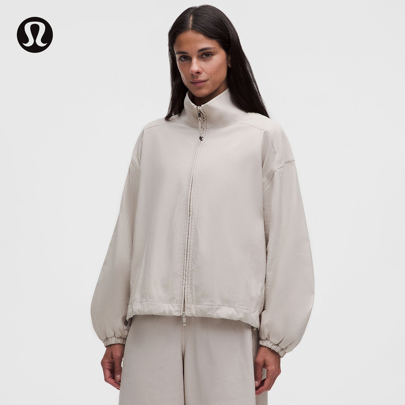 Lululinen Women's Chimney Collar Jacket丨Lululemon丨Lw3Khks Lululinen Women's Chimney Collar Jacket丨Lululemon丨Lw3Khks