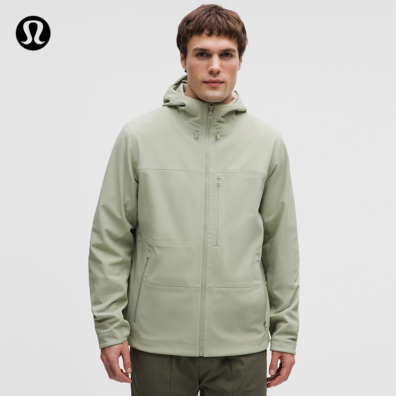 Cross Chill Men's Urban Trail Jacket Windproof and Water-Resistant丨Lululemon丨Lm4Atws Cross Chill Men's Urban Trail Jacket Windproof and Water-Resistant丨Lululemon丨Lm4Atws